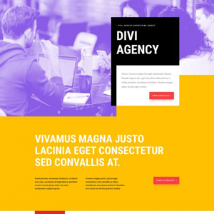 Ad Agency Website Template