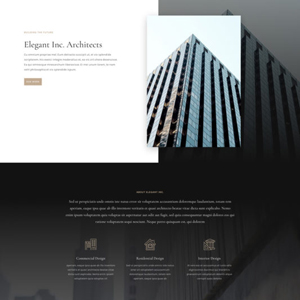 Architecture Firm Website Template