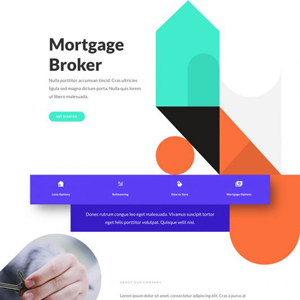 Mortgage Broker Website Template