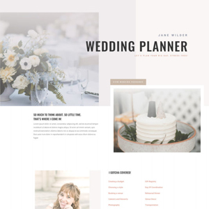 Wedding Planner Website Template